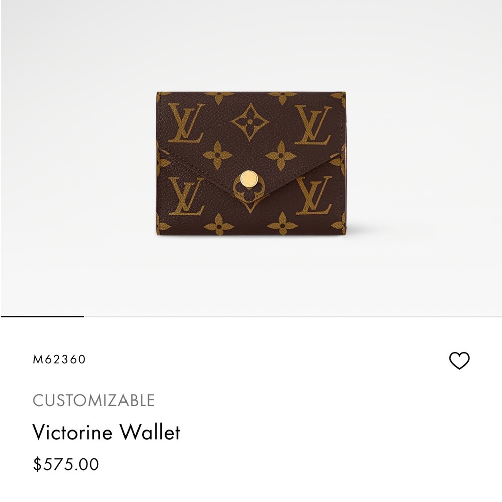 New Louis Vuitton Victorine Wallet
